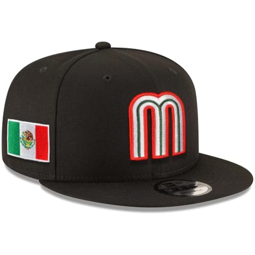 Gorra Snapback New Era Team Mexico 9FIFTY Negra miniatura 1
