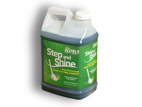 Noble Chemical 2.5 Gallon / 320 oz. Step & Shine Floor Cleaner (Pack of 2)