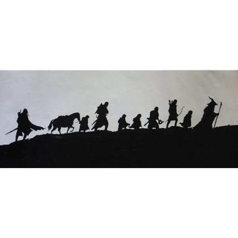 Lord of the Rings Oil Paiting 40x16 inches Cover