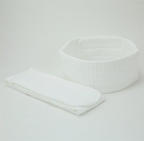 Basic Waffle Headband - White Color