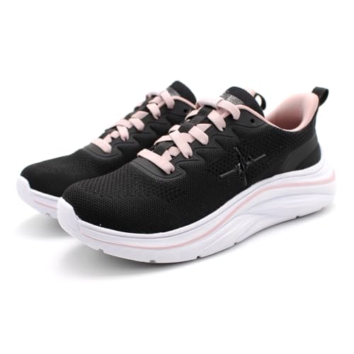 Laforst Gliders Women's Hands Free Slip-in Nonslip Pro Running Shoes Nursing Shoes 7.5 Black