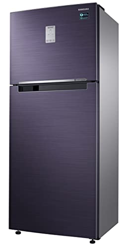 Image of Samsung 465L 2 Star Frost-Free Double Door Digital Inverter Refrigerator (RT47B6238UT /TL, Pebble Blue, 2022 Model)