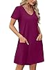 OFEEFAN Summer Dresses for Women 2025 Casual V Nec... #2