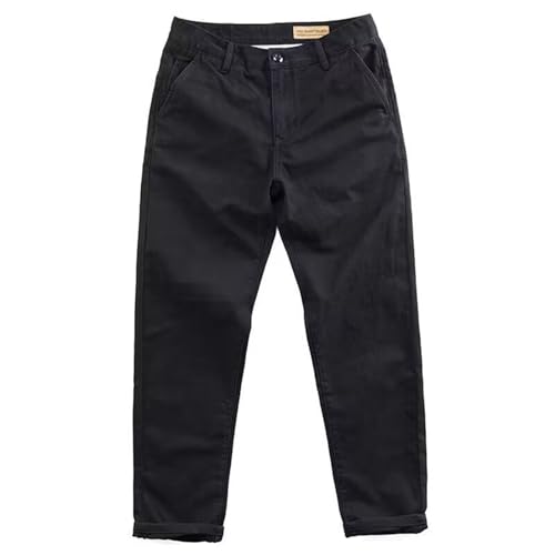 Pantalon de travail pour homme en coton avec poches et genouillère de taille cargo
