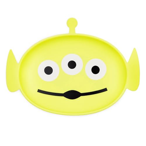 Bumkins Disney Toddler and Baby Suction Plate, Grip Dish for Babies and Kids, Baby Led Weaning, Feeding Supplies, Sticks to Tables and Highchairs, Platinum Silicone, for Children 6 Months, Toy Story
