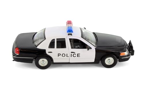1999 Crown Victoria Police Modelo a Escala 1:24 miniatura 4