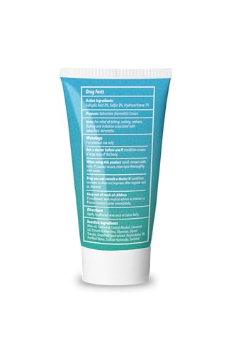 Image of Dermoscribe Seborrheic Dermatitis Cream for Itchy Skin and Eczema, 2 Oz (Pack of 3)