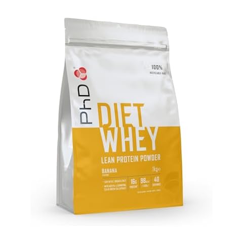 PhD Nutrition Diet Whey Protein Powder, Banana Cover