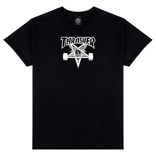 Thrasher Skategoat T-Shirt Black Small at Amazon Men's Clothing store