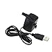 DC 3.5V -9V 3W USB Submersible Water Pump Aquarium Fountain Pond Pump-simulate Natural Ocean / River Environment