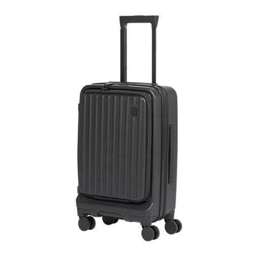 Acer Hardside Expandable Luggage Laptop Bag with Spinner Wheels, Black