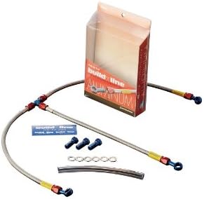 フロントブレーキホースキット クリアホース ステンレス FZR250 R／RR 90〜94年 スウェッジライン（SWAGE-LINE） フロントブレーキホースキット クリアホース ステンレス ADDRESS V100