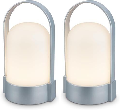 Lampe tactile à intensité variable avec batterie remplaçable Briloner