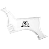 Conveniente usar lado curvo para un fácil peinado y aseo barba rápida, ideal para hacer líneas simétricas profesionales.