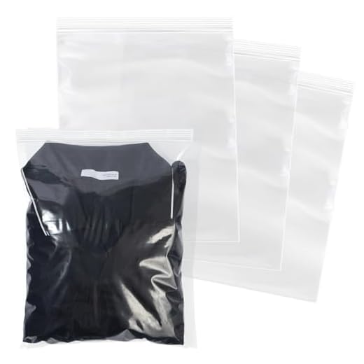 Spartan Industrial Clear Zip Bags - 500 Count