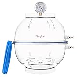 stonylab Dessiccateur à Vide en PC, Matériau Épaissi pour Durabilité Accrue, Joint en Sili...