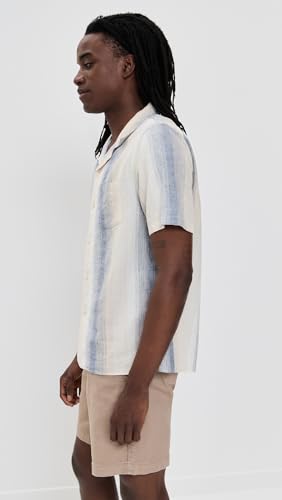 Vince Men's Striped Cabana Shirt4