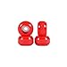 Exodus SS Fingerboard Bearing Wheels - Red