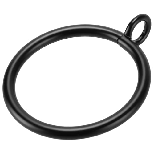 Anillos deslizantes inoxidables de 38mm para colgar cortinas pesadas sin ruido ni atascos 6