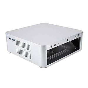 Mini-ITX pc-behuizing, duurzame kleine ITX-computerbehuizing met installatieschroefset voor gaming voor desktop-pc…