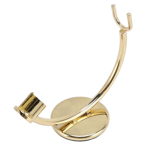 Support pour blaireau de rasage homme organisateur métal compact