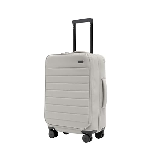 Away 22" Softside Carry-On Spinner Suitcase, Cloud Gray