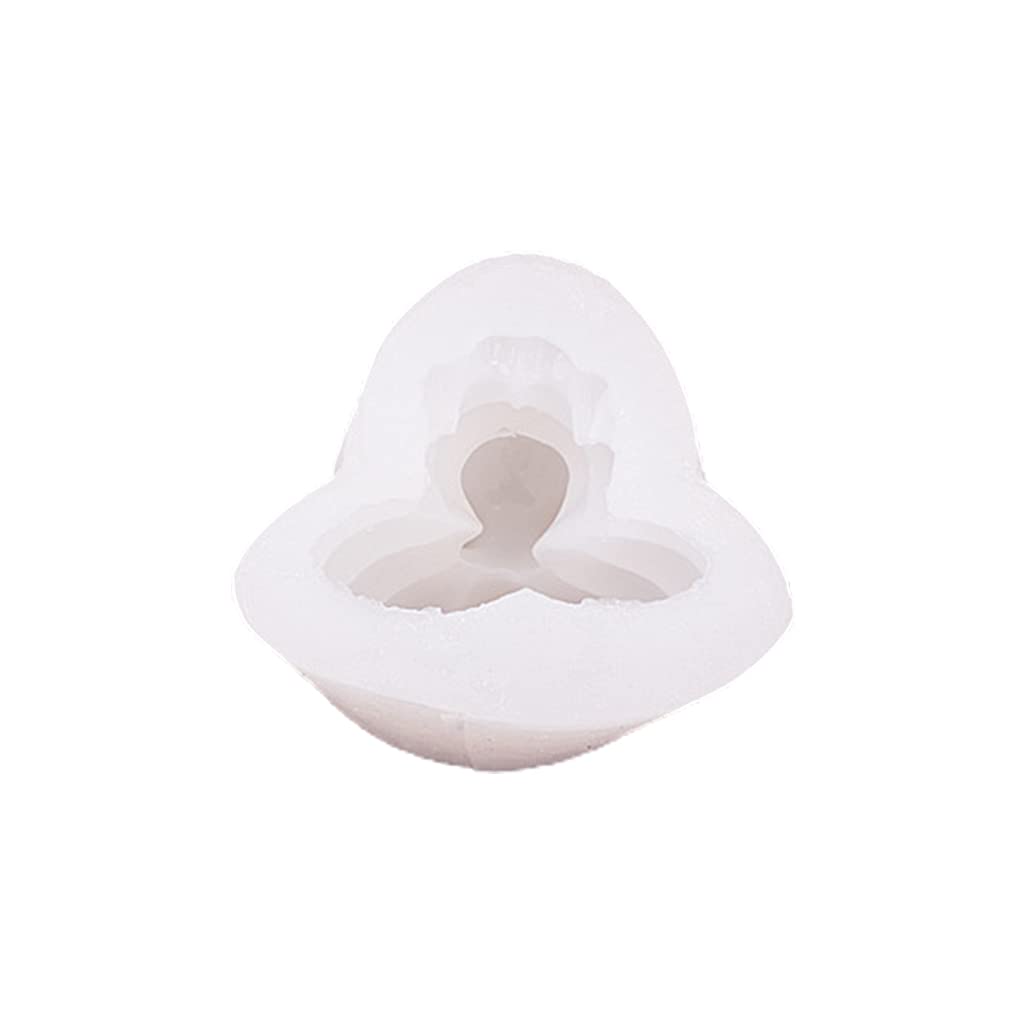 Elnwnnkc Nine-tailed Foxes Crafts Silicone Mold Epoxy Resin Jewelry Mold Resin Casting Pendant Mold Suitable for Resin