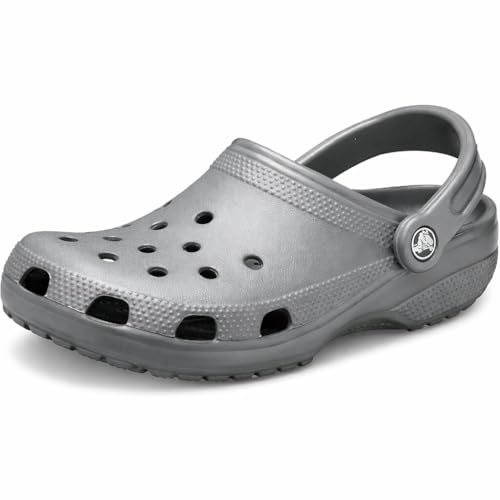 Crocs Unisex Classic Clogs Clogs Slate Grey 7 UK Men/ 8 UK Women