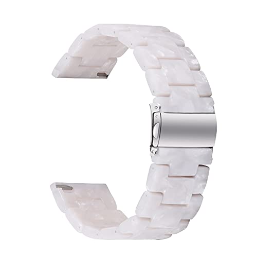 Bracelet de montre en résine de 20 mm compatible Garmin Forerunner 245 et 645 en coloris TKL