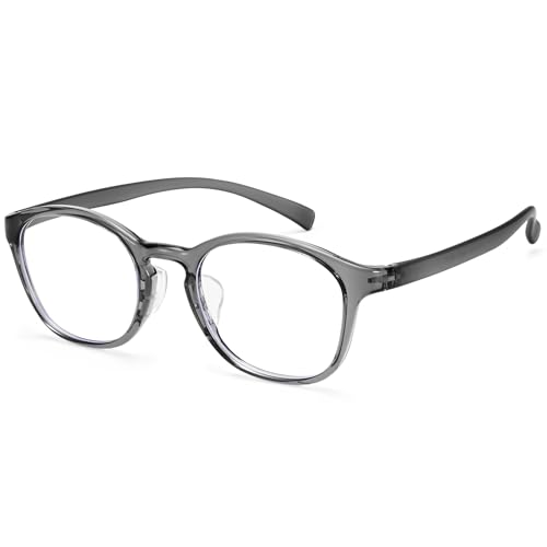 Image of Dollger Blue Light Blocking Glasses For Woman Men Retro Oval Computer BlueLight Glasses Clear Lens Non-Prescription