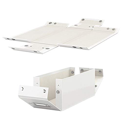 Leitz Click & Store Storage Box, Dvd Organizer Box With Lid, Collapsible, Stackable, Patented Design, Bin, Cabinet, Desk Organizer, White (60420001) #TOP1