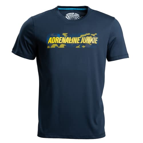 T-shirt Adrenaline Junkie 20 Camouflage en coton premium et finitions soignées