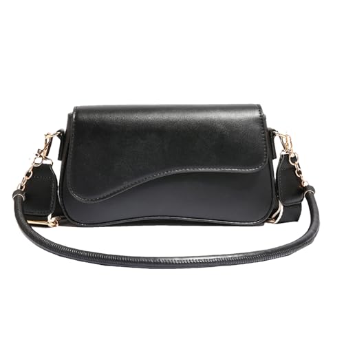 Porte-monnaie en cuir synthétique pour femme et sac bandoulière hobo chic