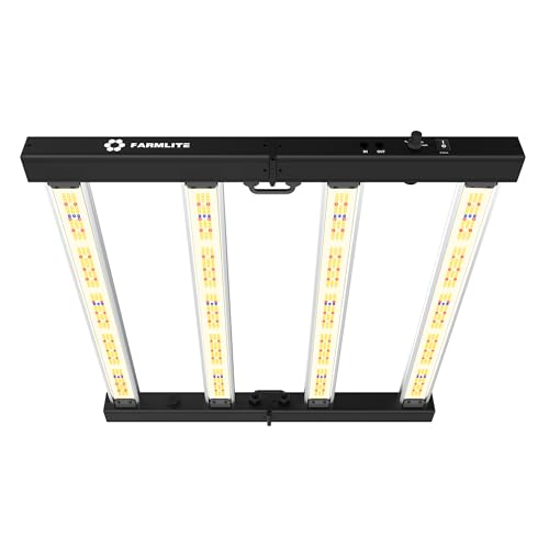 FARMLITE - LED Grow Light for Indoor Plants, Full Spectrum Grow Light, Hanging Seedling Grow Lamps, Daisy Chain, Dimmable Board, Coverage