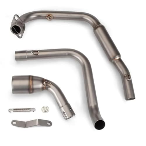 Silenciador 370mm Benelli TNT 125 sistema de escape completo con colector central 4