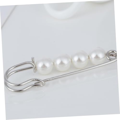 Broche perle pour écharpe et châle | Accessoire de mariage raffiné - 7