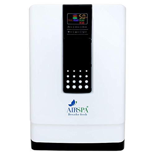 Airspa With Device Tms 16 Hepa Air Purifier With Unique 7 Stage Filtration + Remote Control