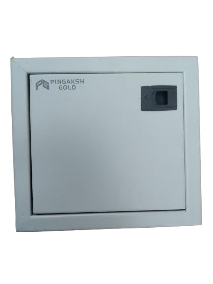 PINGAKSH 8 Way MCB Box Mild Steel Metal Heavy Duty White with 35mm Gitti-image-24