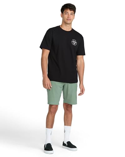 Volcom Men's Mortis Short Sleeve T Classic Fit Crewneck Tee, Soft Cotton, Lightweight & Breathable Casual Shirt3