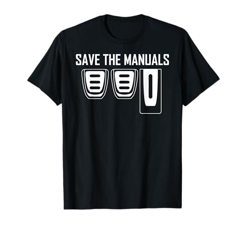 Save The Manuals Motor Sports Camiseta Camiseta