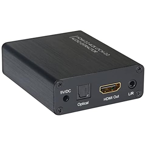 Techly Audio Extractor 2CH LPCM HDMI 4K UHD 3D IDATA HDMI-EA4K - audio converters Cover