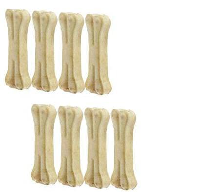 Set pet Rawhide Pressed Calcium Chew Bones for Small & Large Breed Dogs, 6 Inch (Pack of 8) Chicken Dog Chew (B09B64B8TC) Amazon Price History, Amazon Price Tracker