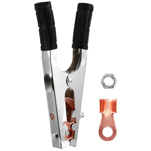 BUTIFULSIC Welder Parts Grounding Clamp Welding Tool Strong Spring Design Suitable for Various Welding Scenarios