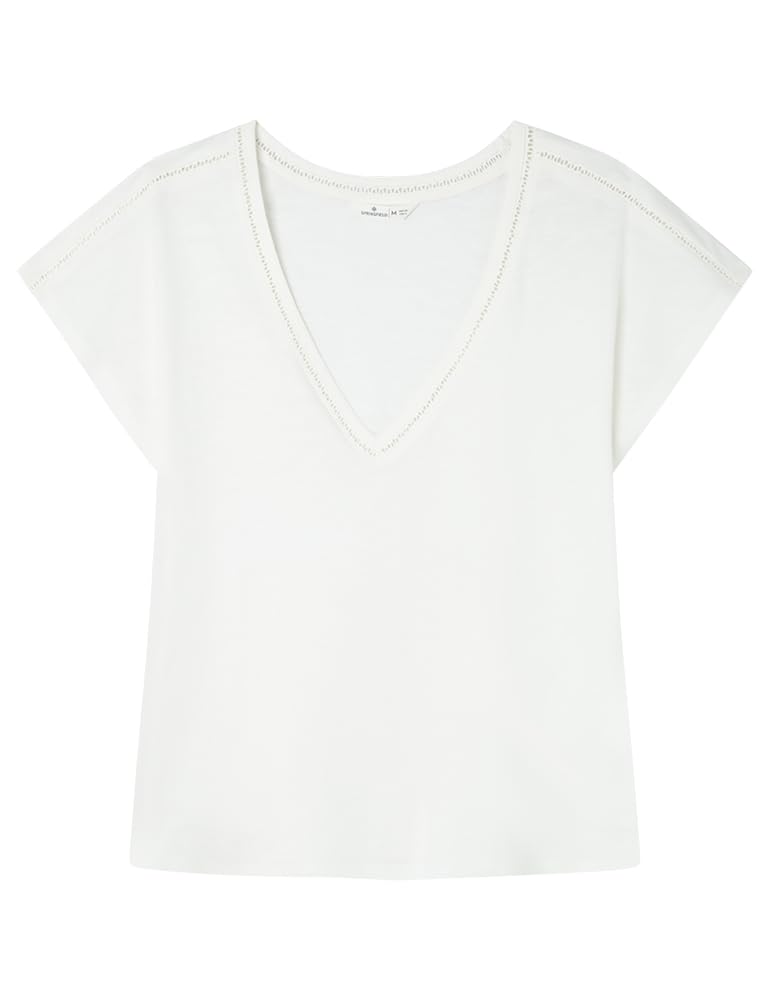 SPRINGFIELD Women's T-Shirt, Multicoloured, L