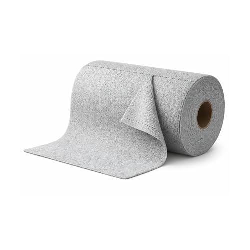 Image of DALUCI Microfiber Cleaning Cloth Roll 40 Pcs (25x25CM) Reusable Tearable Kitchen Cleaning Cloth Ultra Absorbent Lint Free Washable Cleaning Cloth for Kitchen Home Car
