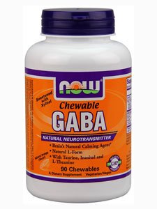 NOW- GABA 250 mg 90 chewtabs