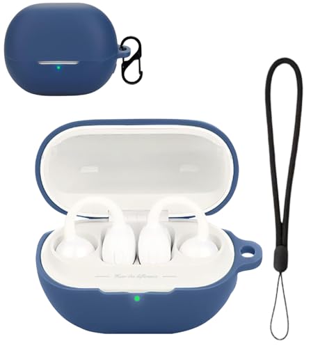 For SOUNDPEATS UU ケース カバー【BAOLINTX】 ワイヤレス イヤーホン 用 ケース シリコン収納ケース 便利 旅行 軽量 保護カバー キズ防止 防塵 防震 軽量小型 保護ケース 紛失防止 男女兼用 SOUNDPEATS UU 用ケー