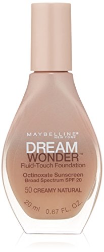 Maybelline New York Dream Wonder Fluid-Touch Foundation, Creamy Natural, 0.67 Fluid Ounce