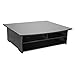 Rolodex Wood Tones Collection Printer Stand, Black (82431)