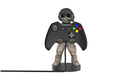 Power Up Factory Collectible Call Of Duty Ghost Cable Guy Device Holder - Works With Playstation And Xbox Controllers And All Smartphones - Simon Riley - Not Machine Specific #TOP1
